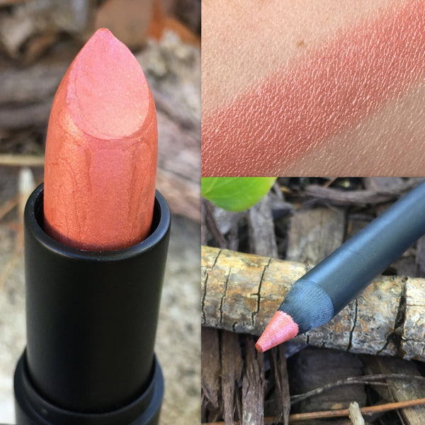 RAZZMATAZZ - Lipstick and Liner. Vegan friendly.