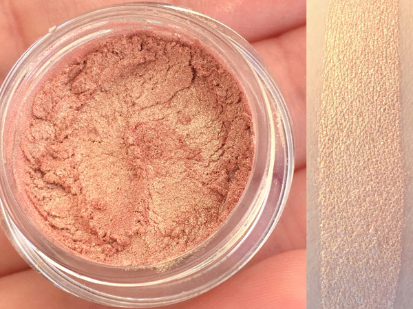 PEACH ROSE- Mineral Eyeshadow and Eyeliner- All Natural, Vegan Friendly