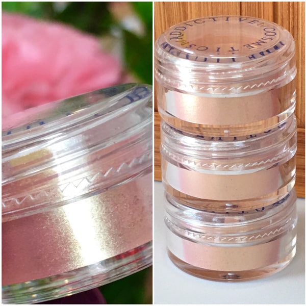 PEACH ROSE- Mineral Eyeshadow and Eyeliner- All Natural, Vegan Friendly