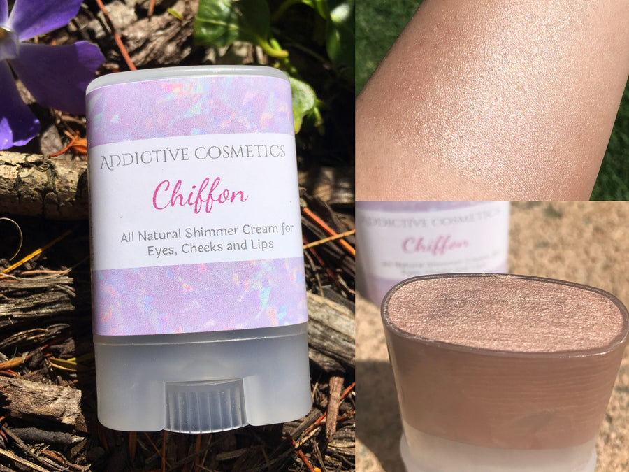 GLOW UP! Oil Free Mineral Shimmer Powder for Face, Body and Hair- Twis -  Addictive Cosmetics