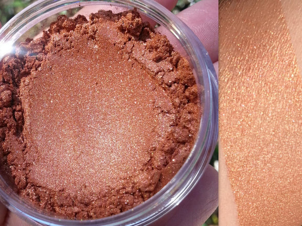 MOJAVE Mineral Highlighting Blush and Bronzer- All Natural, Vegan Friendly- 20 gram full jar- Organic Blush, Vegan Blush