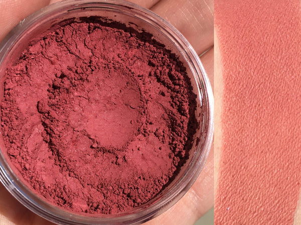THUNDER ROSE Mineral Blush Makeup- All Natural, Vegan Friendly Cosmetics
