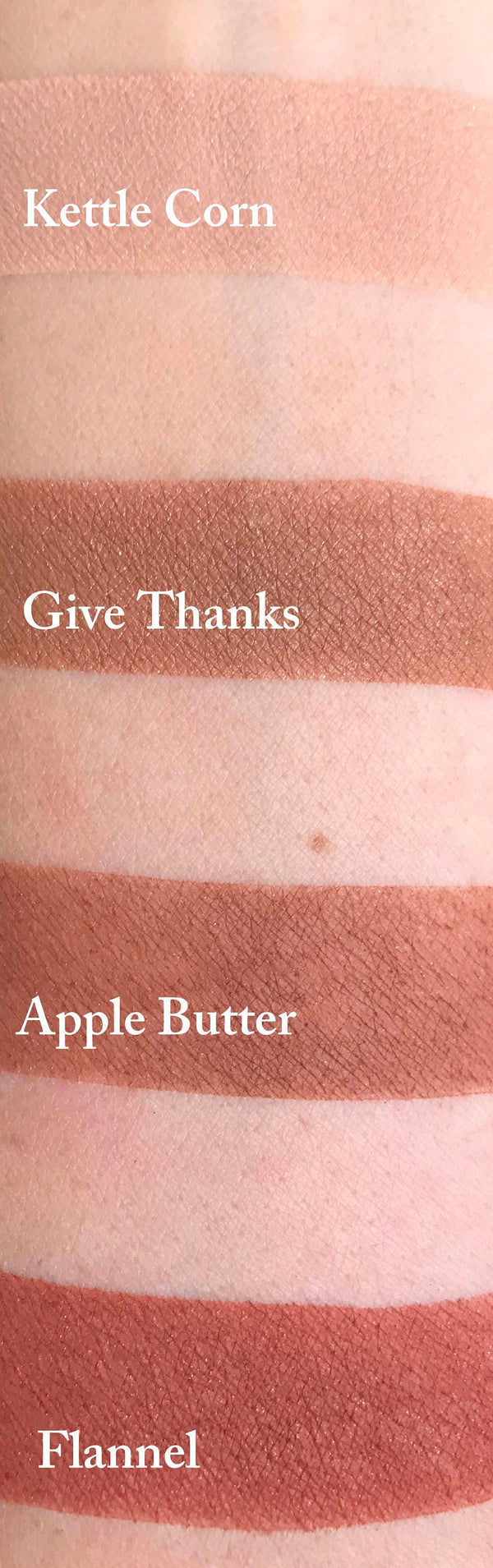 FLANNEL Vegan Eyeshadow and Eyeliner Makeup