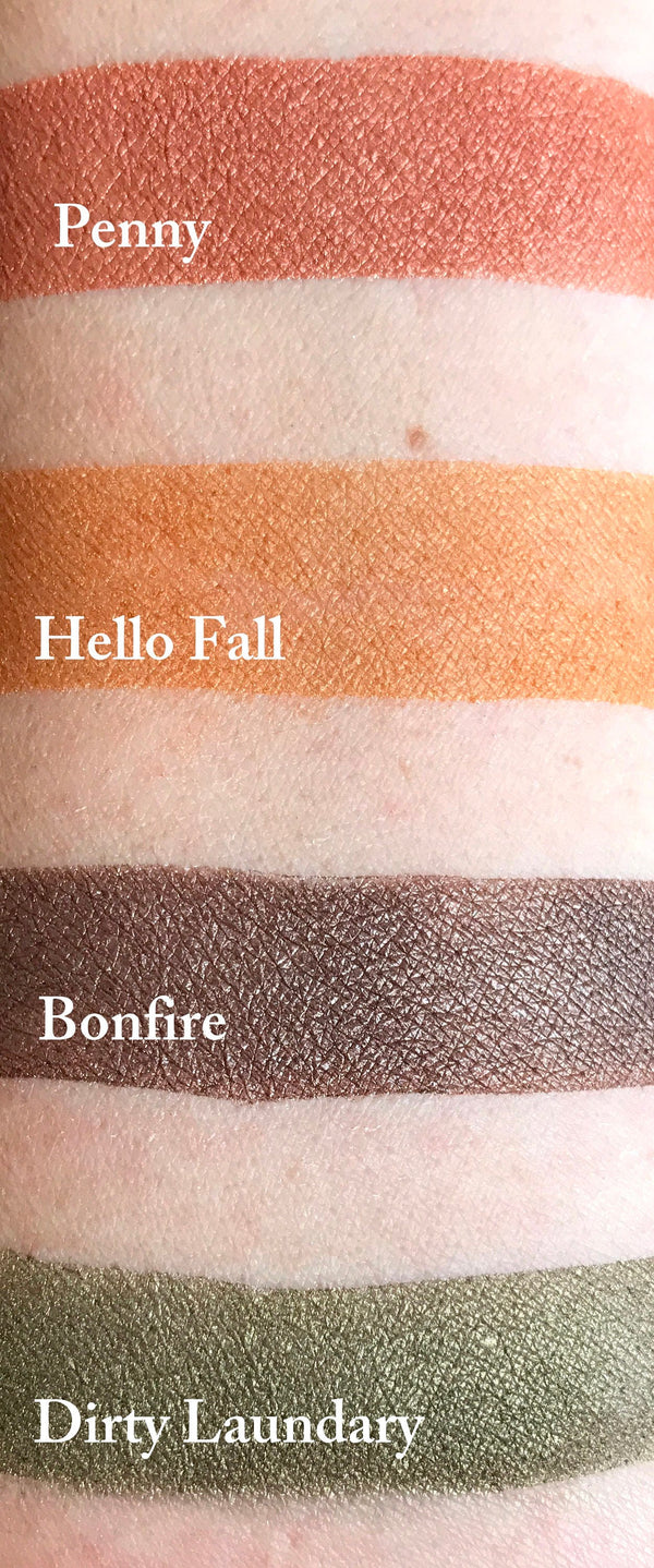 HELLO FALL- Vegan Eyeshadow and Eyeliner Makeup