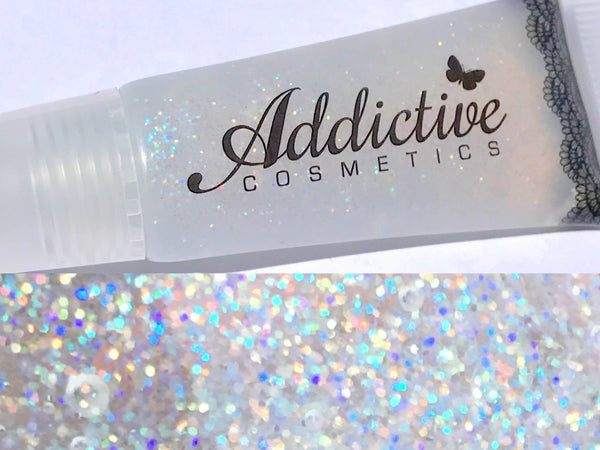 CONFETTI Glitter Lip Gloss- Thick and Rich. Vegan friendly.