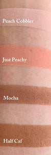 PEACH COBBLER Matte Vegan Eyeshadow and Eyeliner Makeup