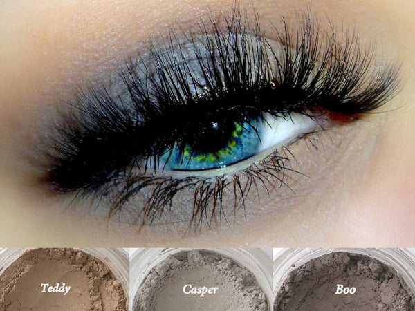DRIFTER Trio-  Get This Look! All Natural, Vegan Eyeshadow and Eyeliner Makeup. Cruelty Free Cosmetics.