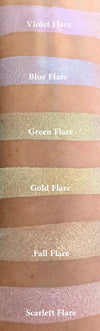 GREEN FLARE Mineral Eyeshadow and Highlighter Makeup