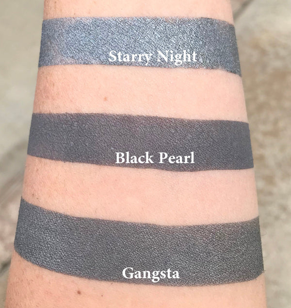 BLACK PEARL All Natural, Vegan Eye Shadow and Eye liner Makeup