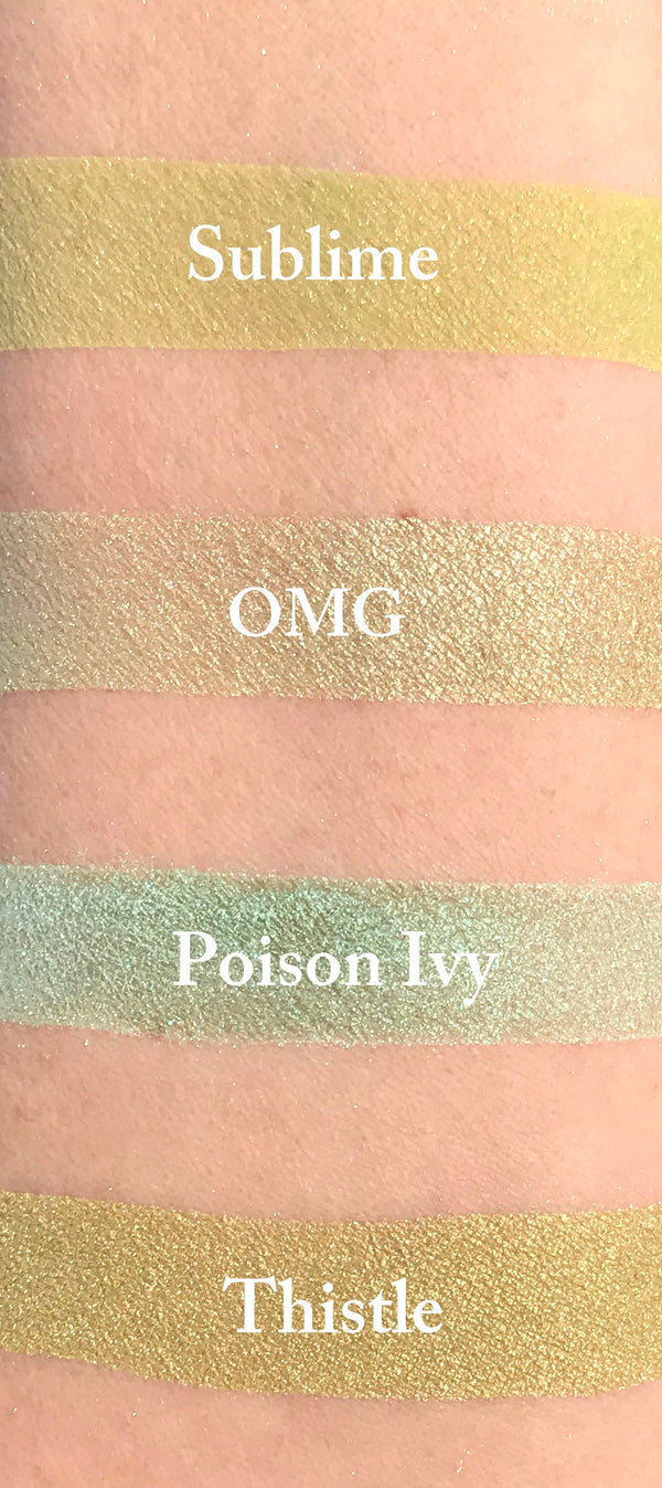 SUBLIME- All Natural, Vegan Friendly Eyeshadow and Eyeliner Makeup