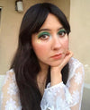 VERTIGO- Matte Green Eyeshadow and Eyeliner Makeup