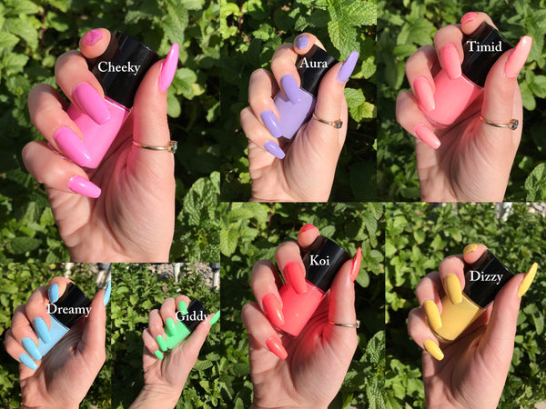 DREAMY 10 Toxin Free Nail Polish- Vegan Friendly, Cruelty Free