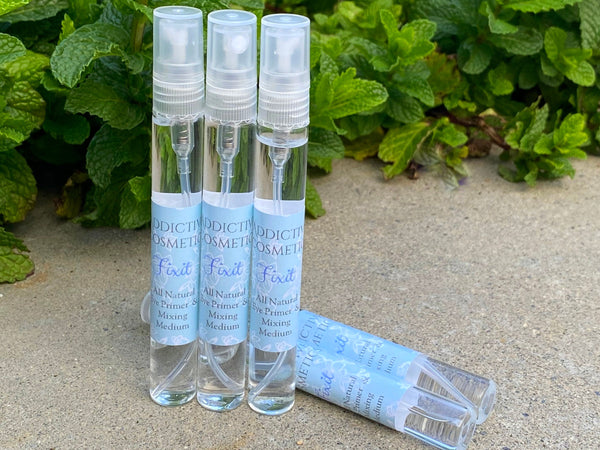 FIXIT- 100% All Natural, Vegan Eye Primer and Mixing Medium. New larger size, glass containers!