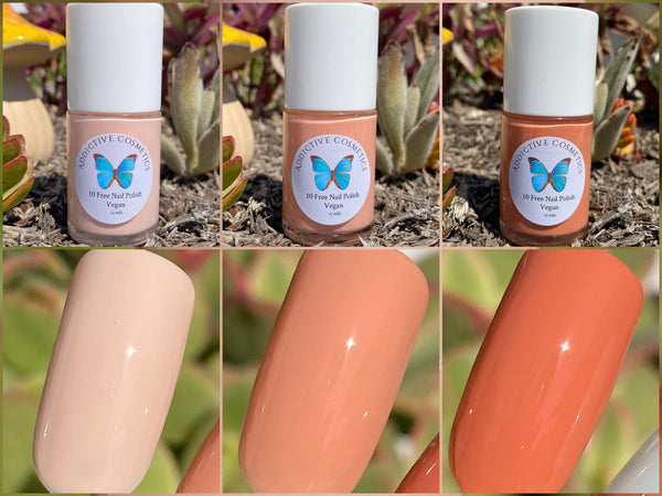 New! I A-PEACH-Iate You- 10 Toxin Free Nail Polish- Vegan Friendly, Cruelty Free