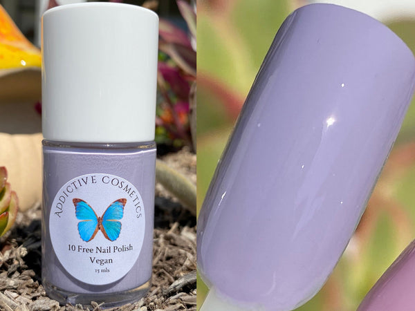 LAVENDER WHIP- 10 Toxin Free Nail Polish- Vegan Friendly, Cruelty Free