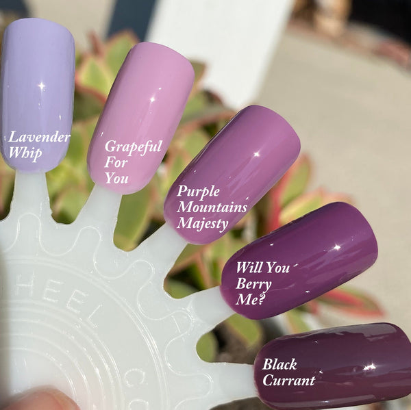 LAVENDER WHIP- 10 Toxin Free Nail Polish- Vegan Friendly, Cruelty Free