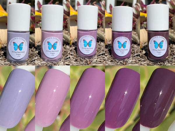 PURPLE MOUNTAINS MAJESTY- 10 Toxin Free Nail Polish- Vegan Friendly, Cruelty Free