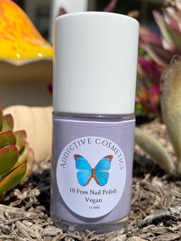 LAVENDER WHIP- 10 Toxin Free Nail Polish- Vegan Friendly, Cruelty Free