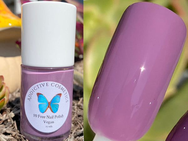 PURPLE MOUNTAINS MAJESTY- 10 Toxin Free Nail Polish- Vegan Friendly, Cruelty Free