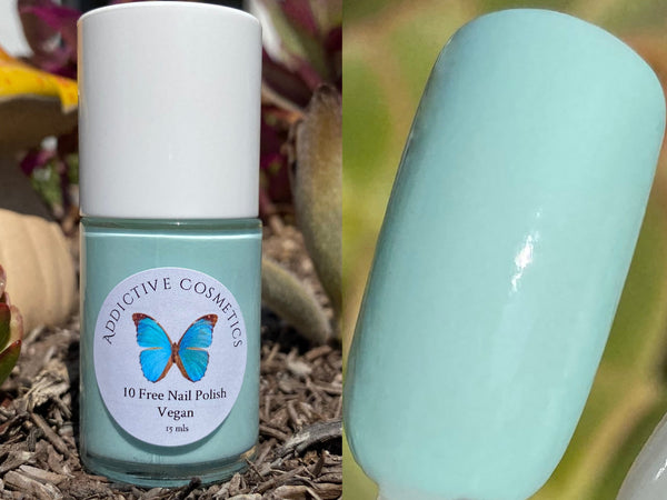 BLUE LAGOON- 10 Toxin Free Nail Polish- Vegan Friendly, Cruelty Free