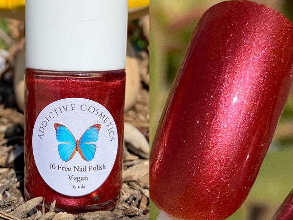 LOVE POTION- 10 Toxin Free Nail Polish- Vegan Friendly, Cruelty Free