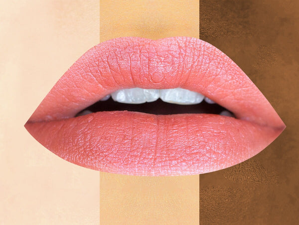 TOASTED PEACH- Lipstick and Liner- Vegan friendly.
