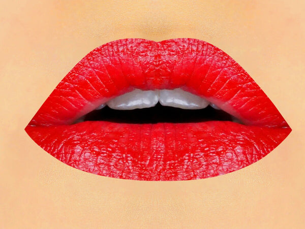 THE PERFECT RED- Lipstick and Liner. Vegan friendly.