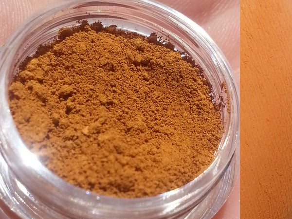 SCRAPPY Matte Eyeshadow and Eyeliner Makeup- Vegan Friendly. MAC Burnt Orange Inspired