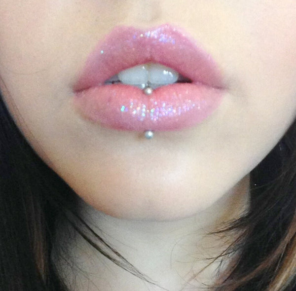 CONFETTI Glitter Lip Gloss- Thick and Rich. Vegan friendly.