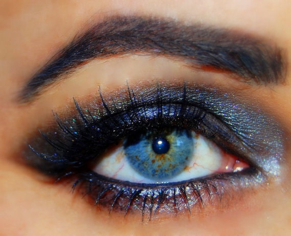 BLACK PEARL All Natural, Vegan Eye Shadow and Eye liner Makeup